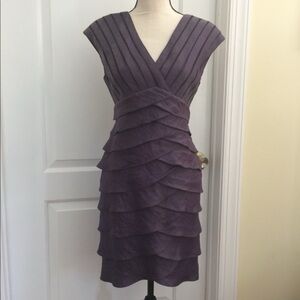 🔥4/$20 Adrianna Papell Mauve Sleeveless Dress